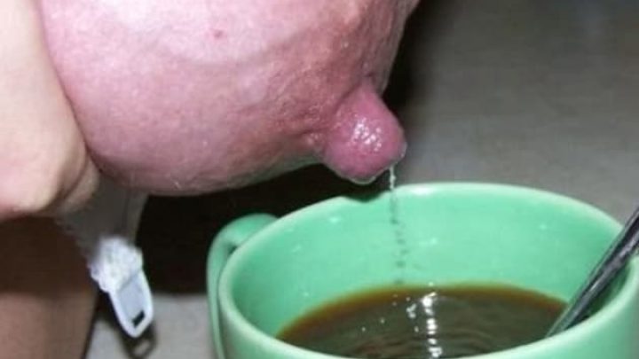 Fette Milch Titten für ein Adult Baby